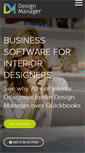 Mobile Screenshot of designmanager.com
